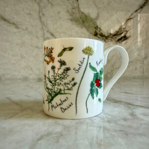 Seed and Flower fine bone china mug 300ml