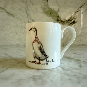 Indian Runner Duck fine bone china mug 300ml