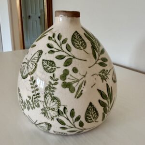 Green bud vase
